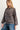 Easel Brand Animal Print Lace Up Sweatshirt - 2 Colors!