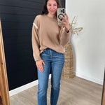 Stitched Sweaters - 3 Colors! - The Nines