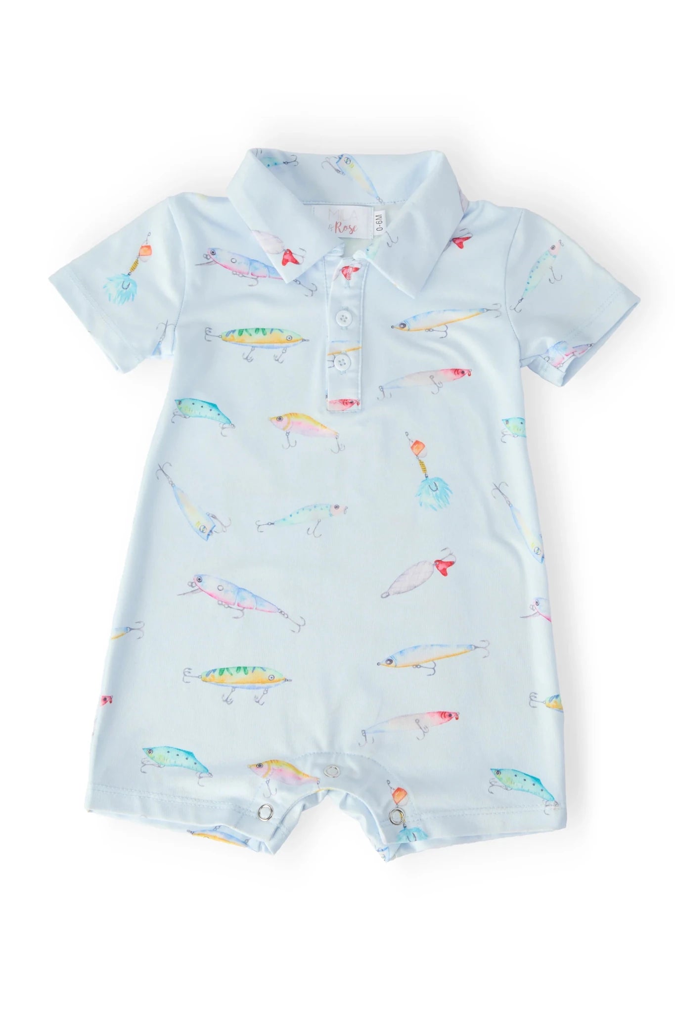 Fish Hook Polo Shorty One - Piece - The Nines