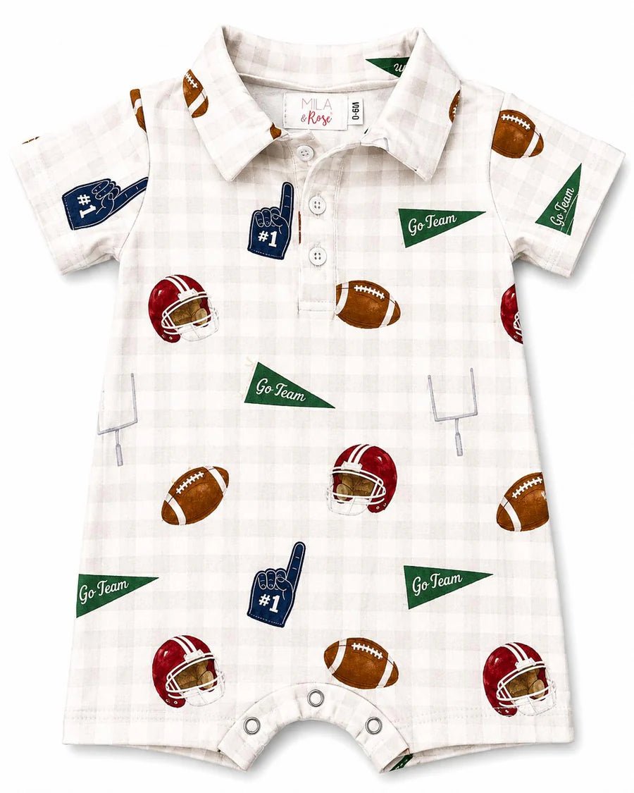 Friday Night Lights Polo Shorty One-Piece - The Nines