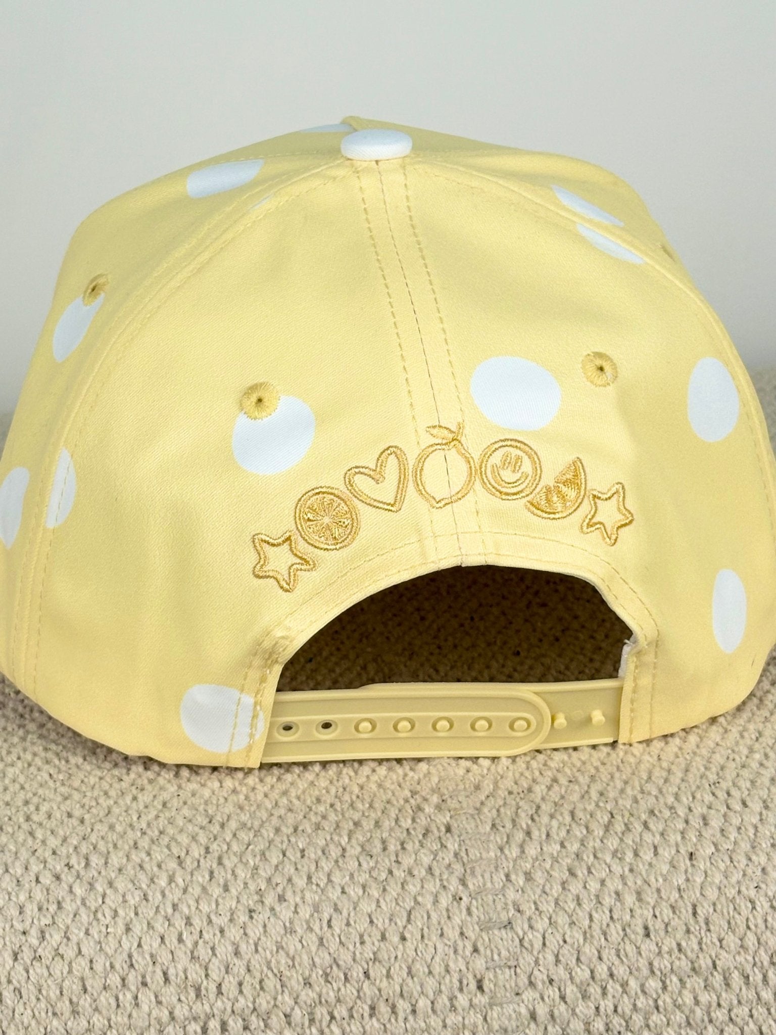 "Easy Peasy" Yellow Hat - The Nines