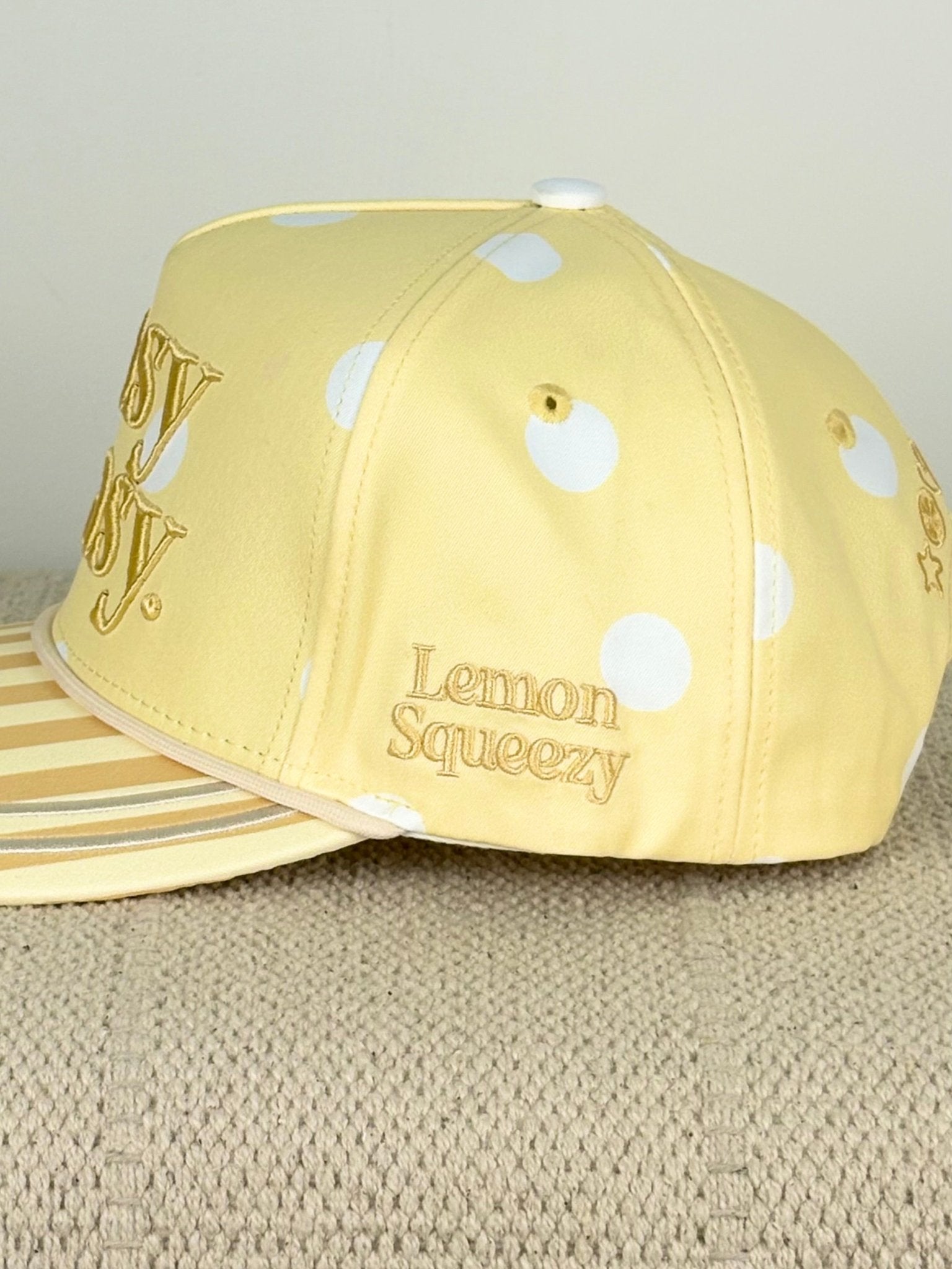 "Easy Peasy" Yellow Hat - The Nines