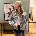 Tan & Brown Animal Print Kut From The Kloth Jacket - The Nines