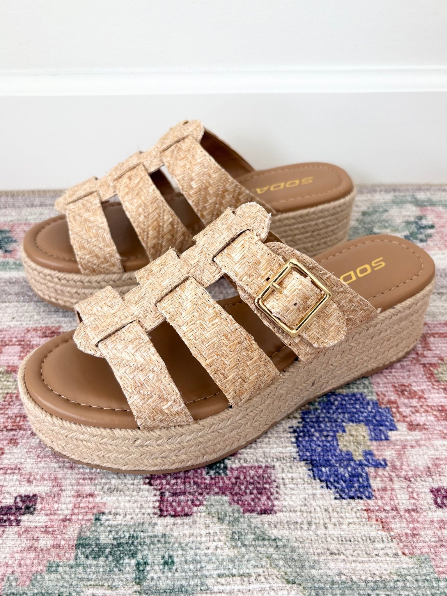 Judy Raffia Sandal - The Nines