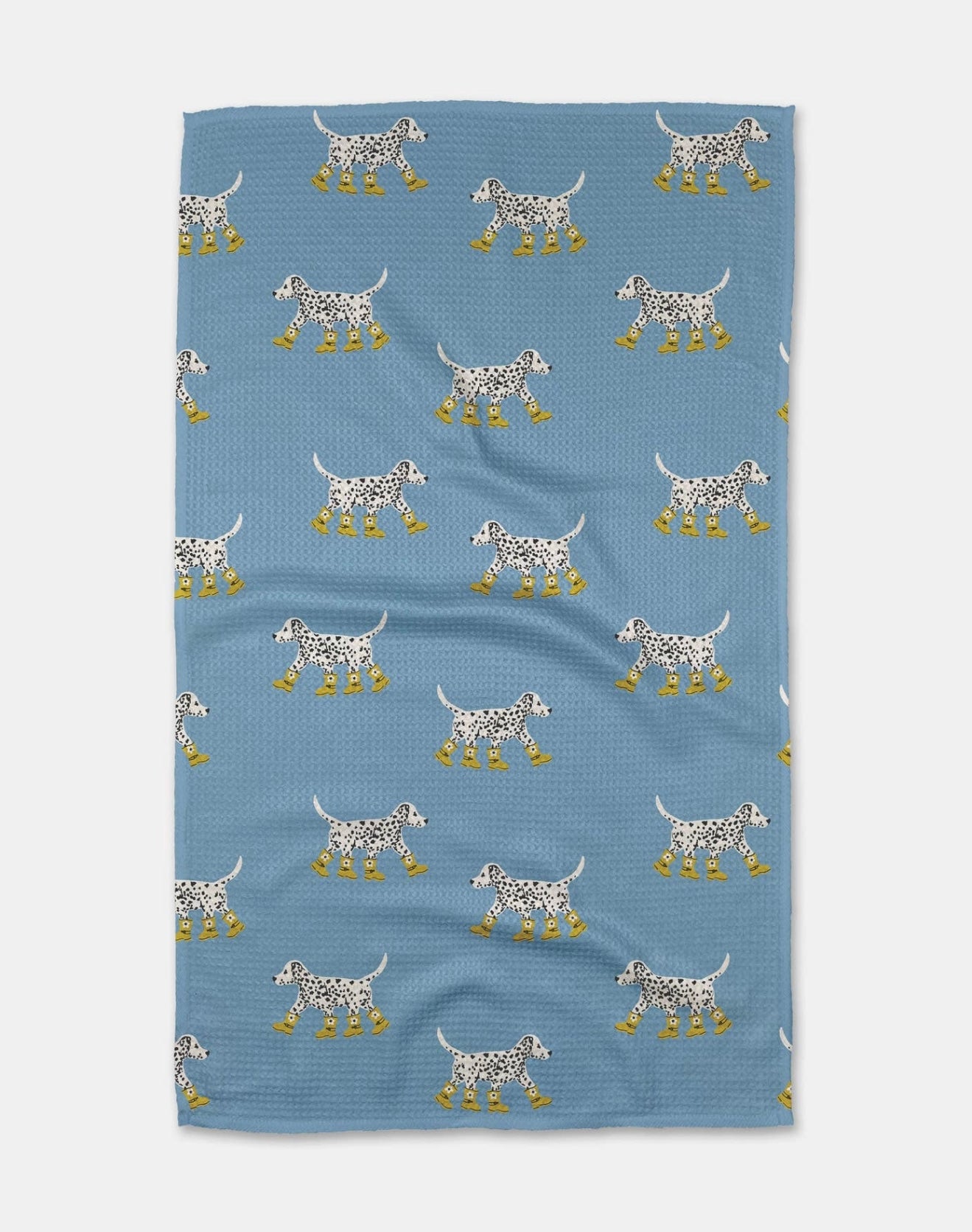 Geometry Dalmation in Boots Tea Towel