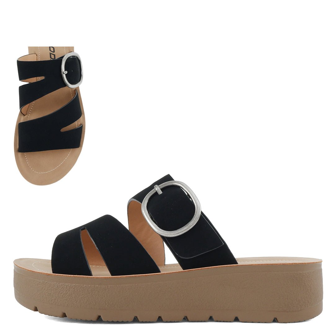 Hanson Sandal - Black - The Nines