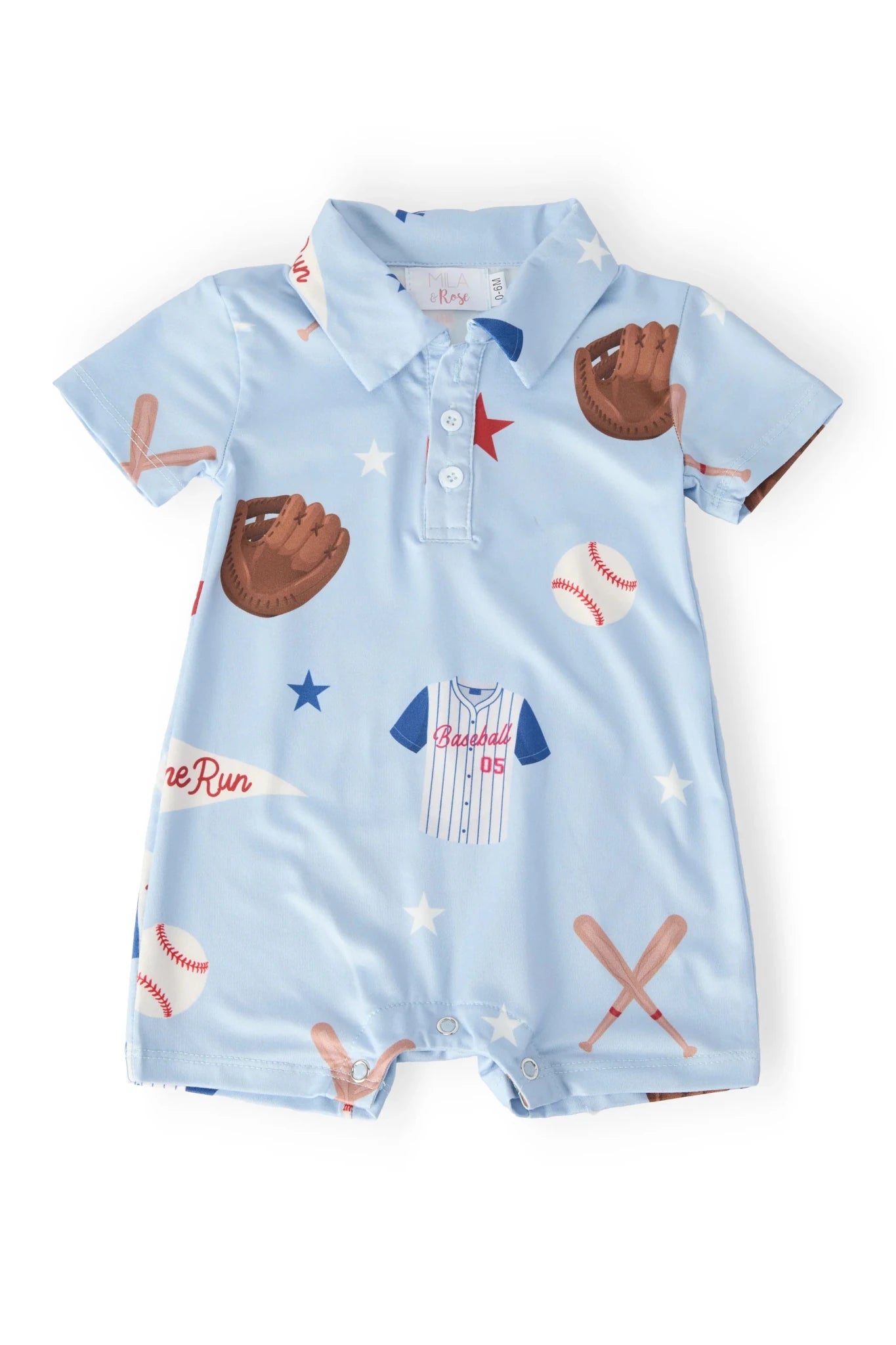 Home Run Polo Shorty One - Piece - The Nines