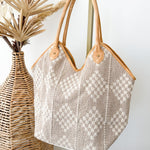Diamond Pattern Tote - 3 colors! - The Nines