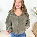 Washed Corduroy Bomber - The Nines
