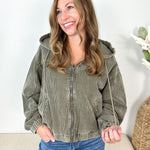 Washed Corduroy Bomber - The Nines
