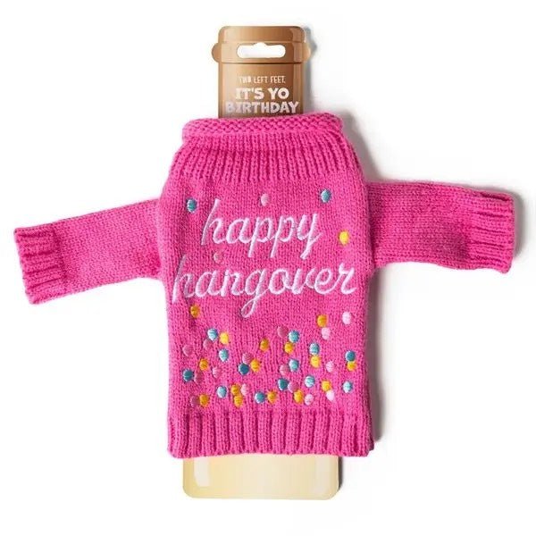 It's Your Birthday Wine Bottle Sweater - Happy Hangover - The Nines
