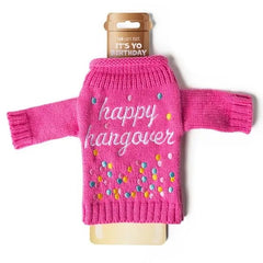 It's Your Birthday Wine Bottle Sweater - Happy Hangover