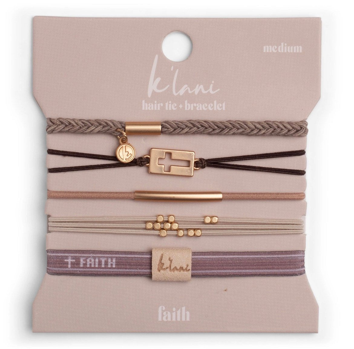 K'Lani Faith Hair Tie Bracelet - The Nines