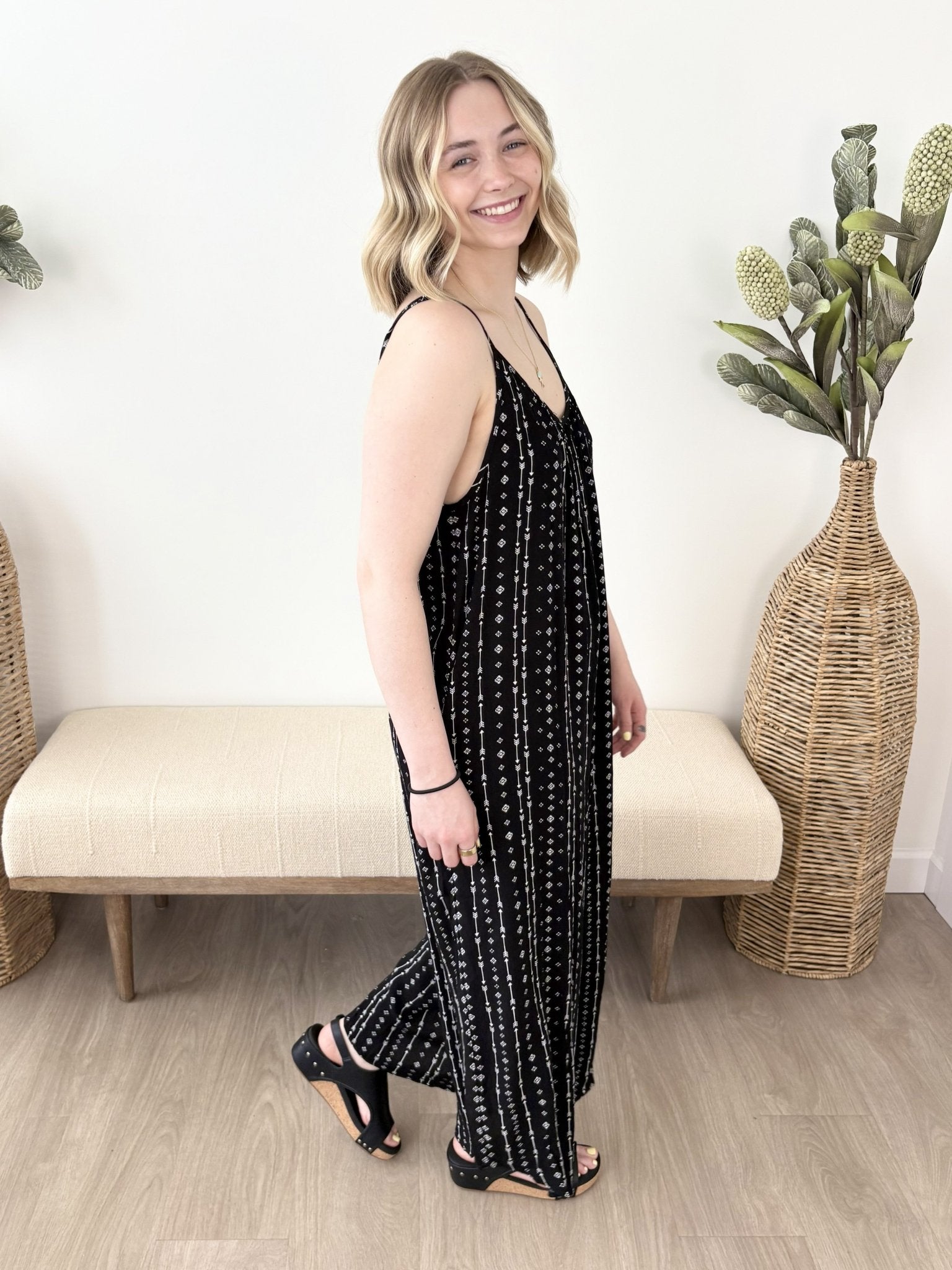 Boho Relaxed Jumpsuit - The Nines