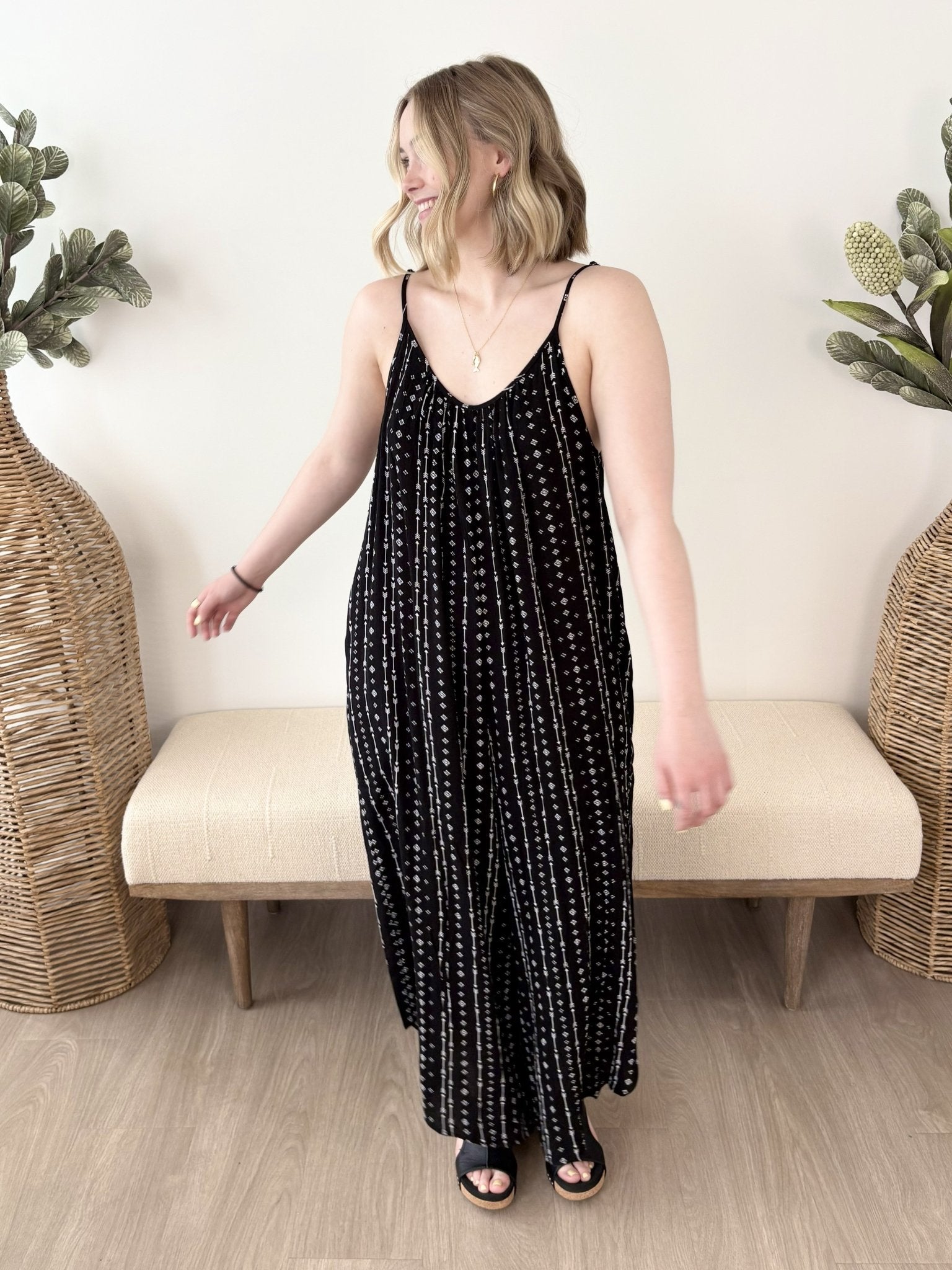 Boho Relaxed Jumpsuit - The Nines