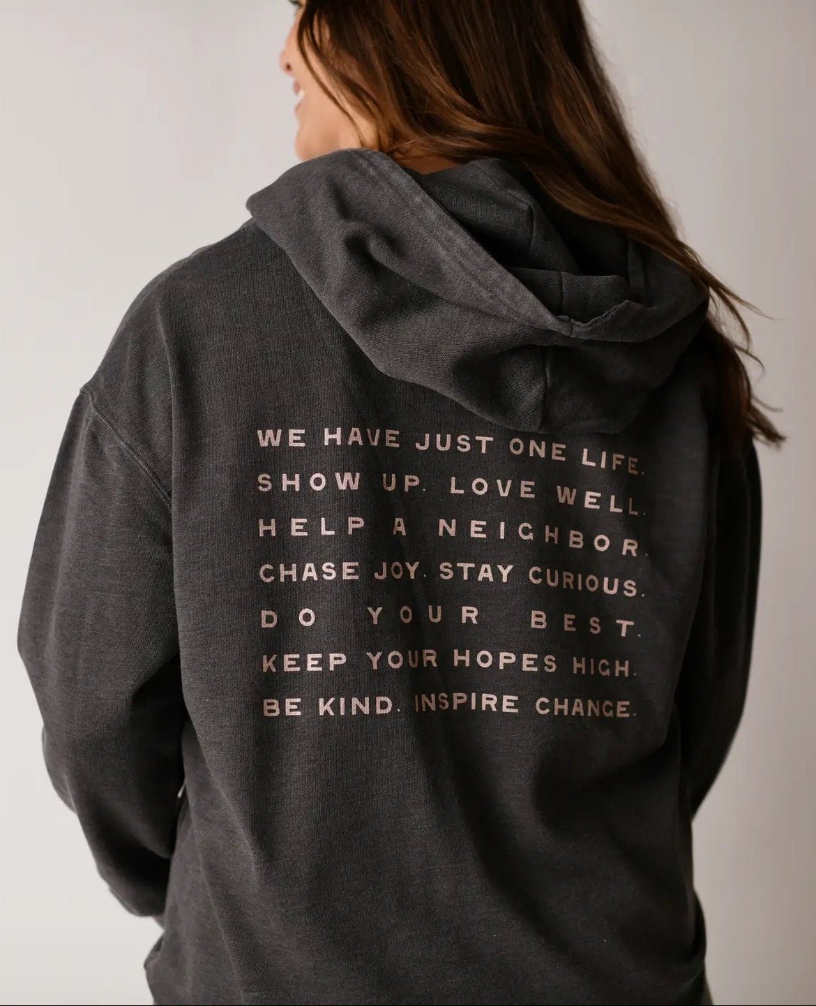 Live Every Day Vintage Wash Hoodie - The Nines