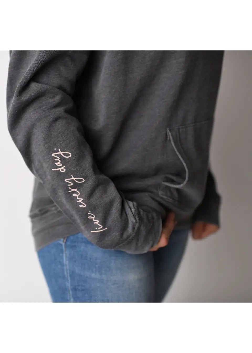 Live Every Day Vintage Wash Hoodie - The Nines