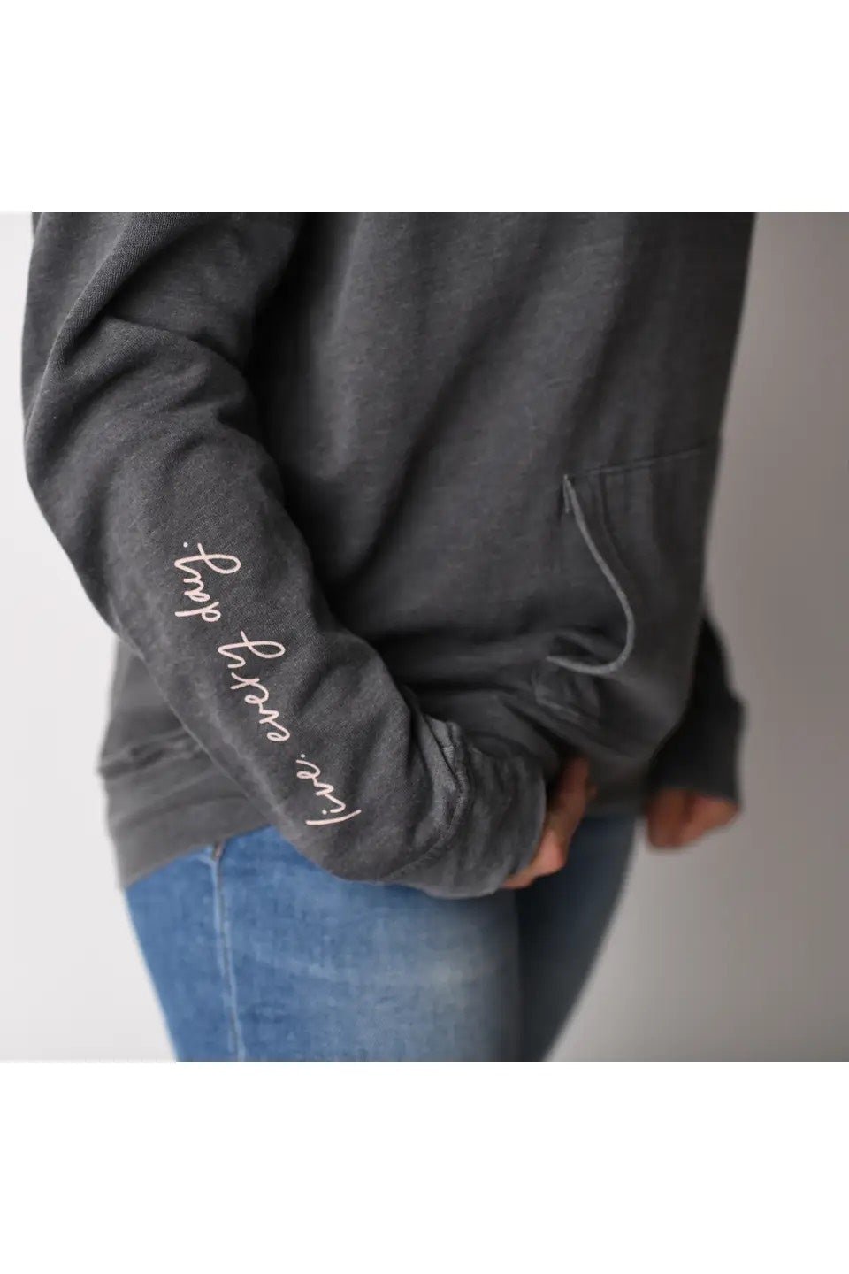 Live Every Day Vintage Wash Hoodie - The Nines