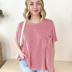 Relaxed Rib Tops - 4 Colors! - The Nines