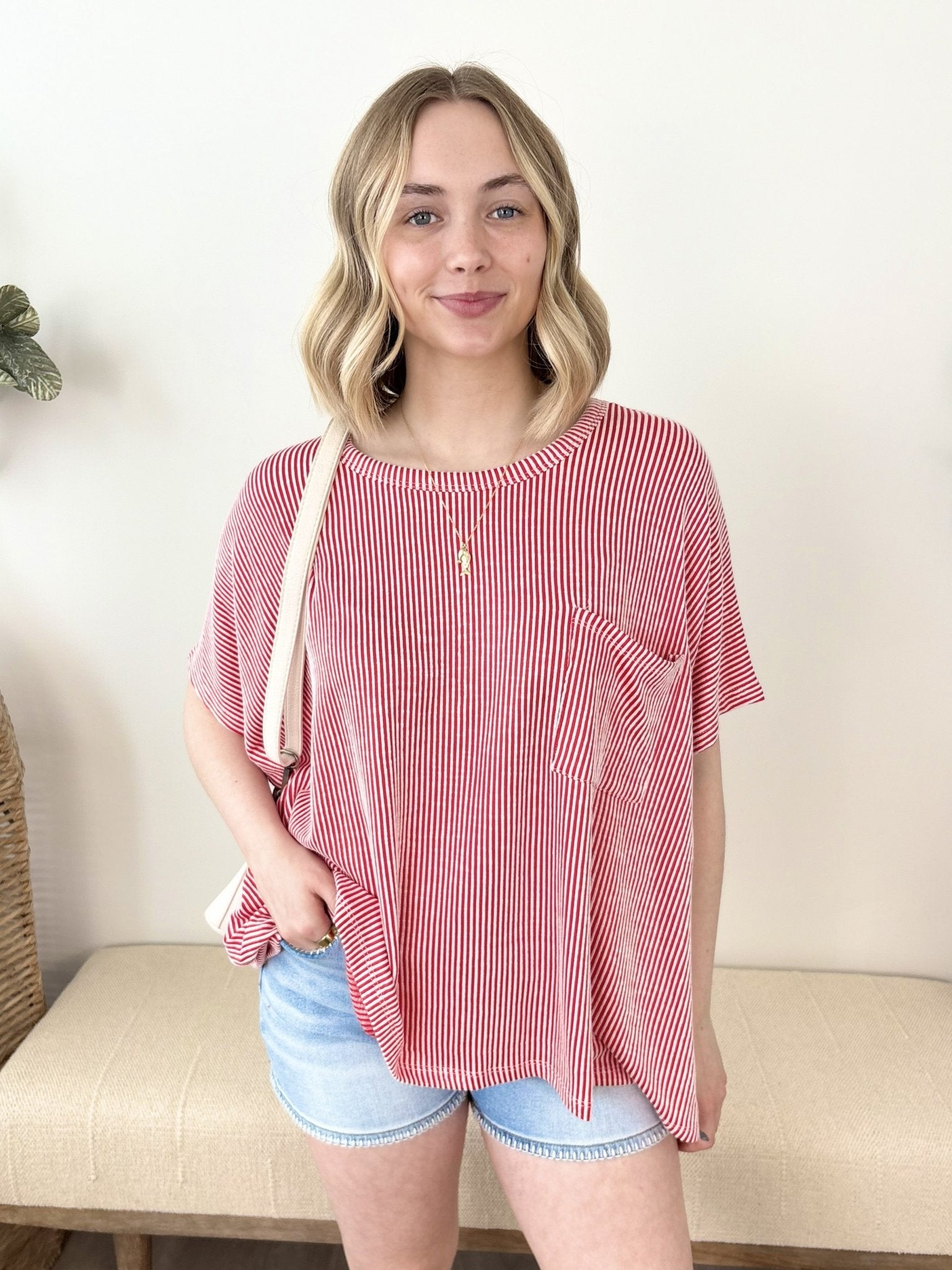 Relaxed Rib Tops - 4 Colors! - The Nines