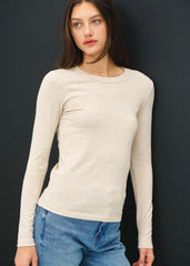 Soft Layering Basic Long Sleeve Tops - 4 Colors!