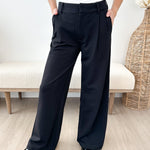 Cheryl Super High Rise Wide Leg Trouser - The Nines