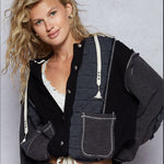 Multi Fabric Shacket - 2 colors! - The Nines