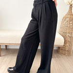 Cheryl Super High Rise Wide Leg Trouser - The Nines