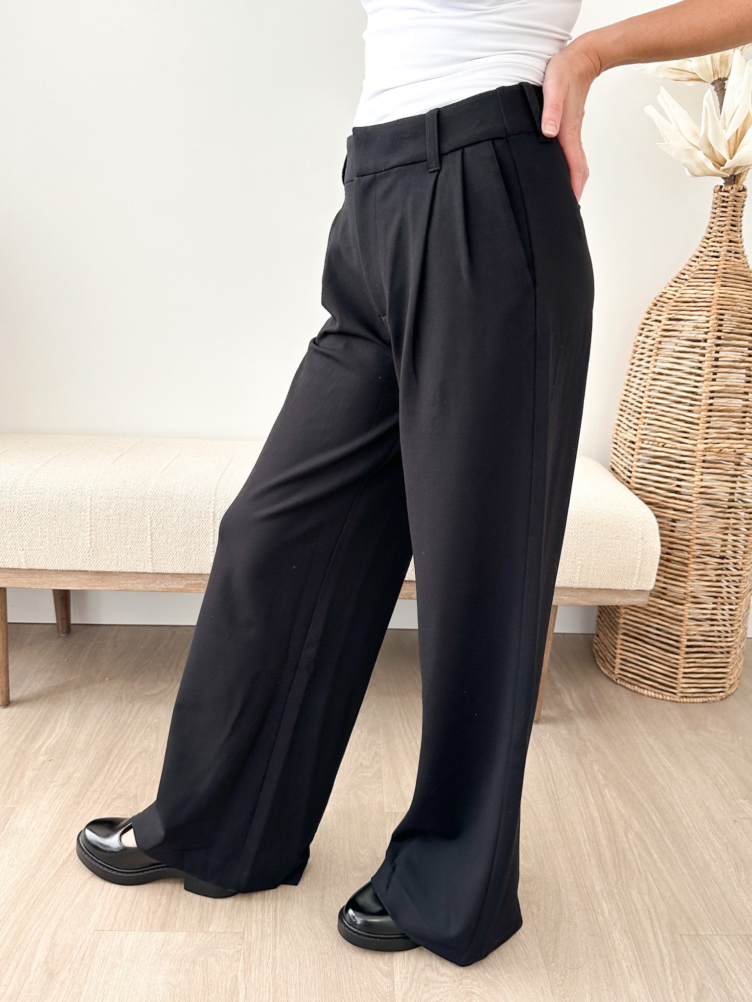 Cheryl Super High Rise Wide Leg Trouser