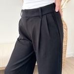Cheryl Super High Rise Wide Leg Trouser - The Nines