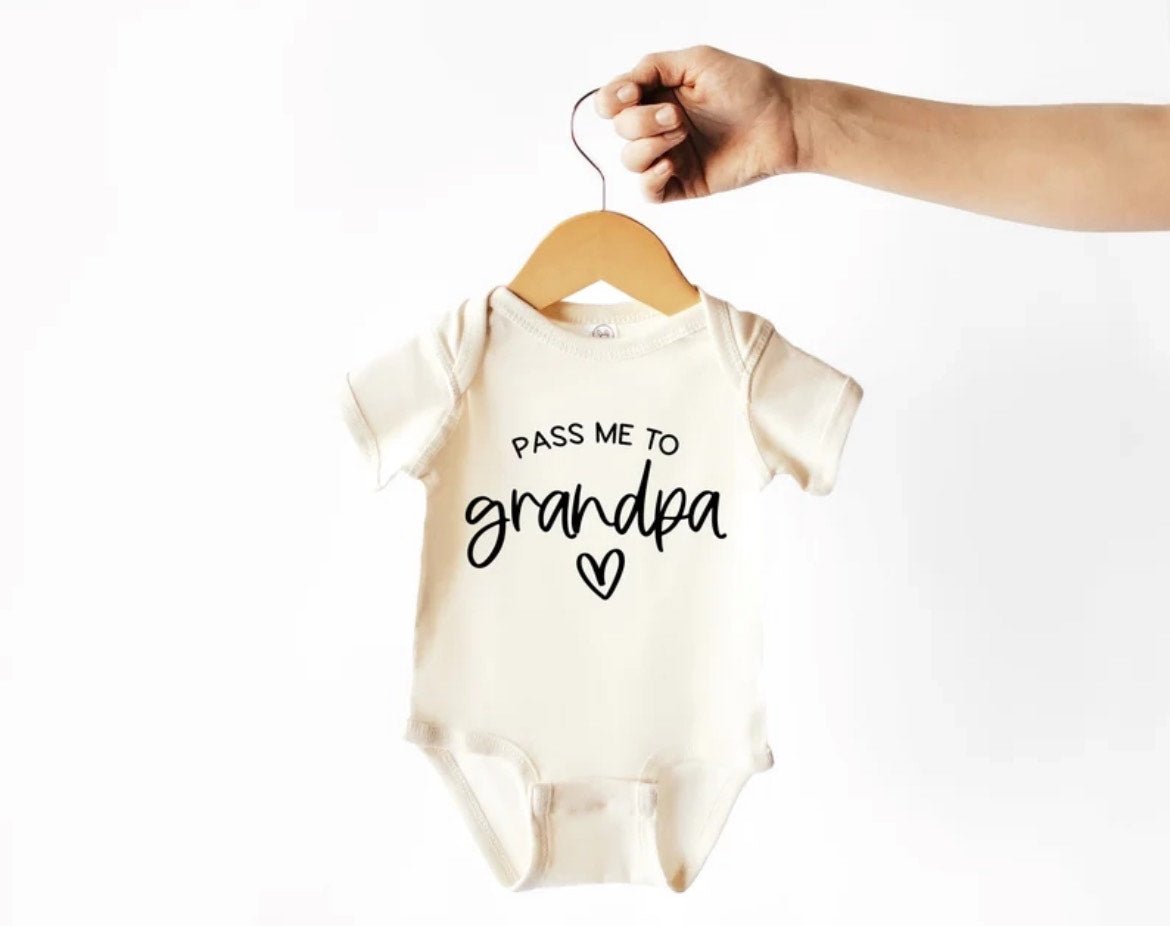 Pass Me To Grandpa Onesie - The Nines