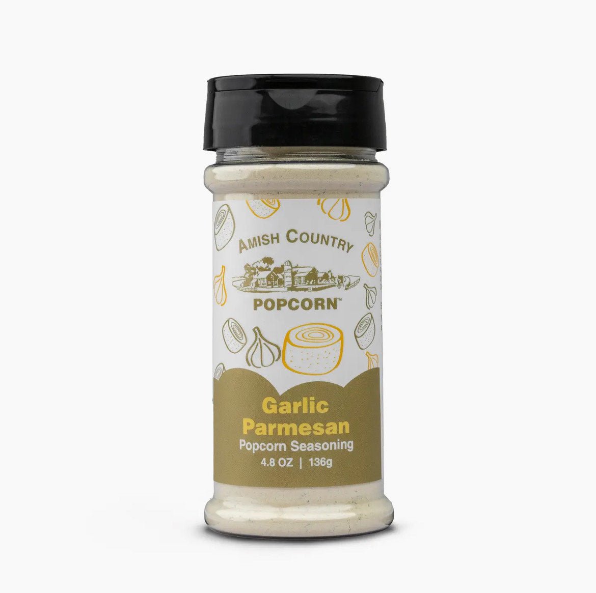 Amish Country Popcorn Seasoning - Garlic Parmesan - The Nines