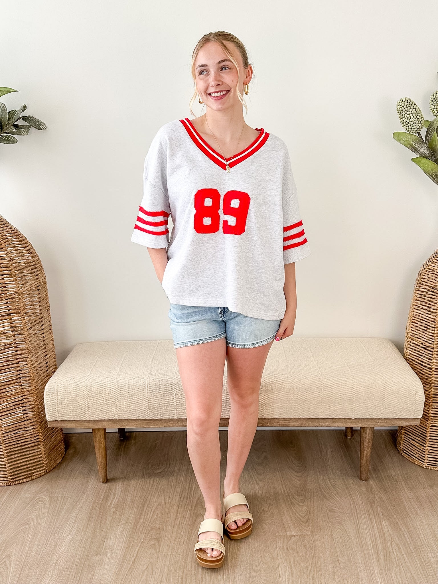 Varsity Spirit Oversized Top - The Nines