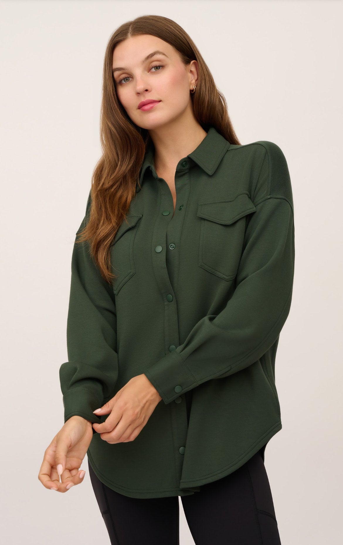 Scuba Shacket - 2 Colors! - The Nines
