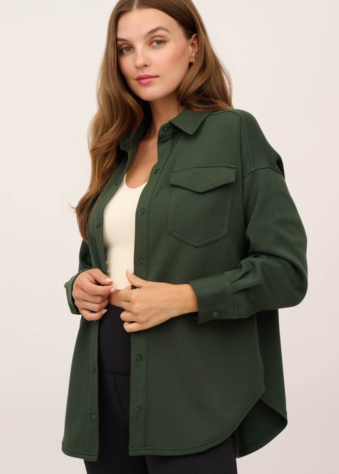 Scuba Shacket - 2 Colors! - The Nines