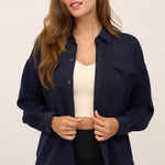 Scuba Shacket - 2 Colors! - The Nines