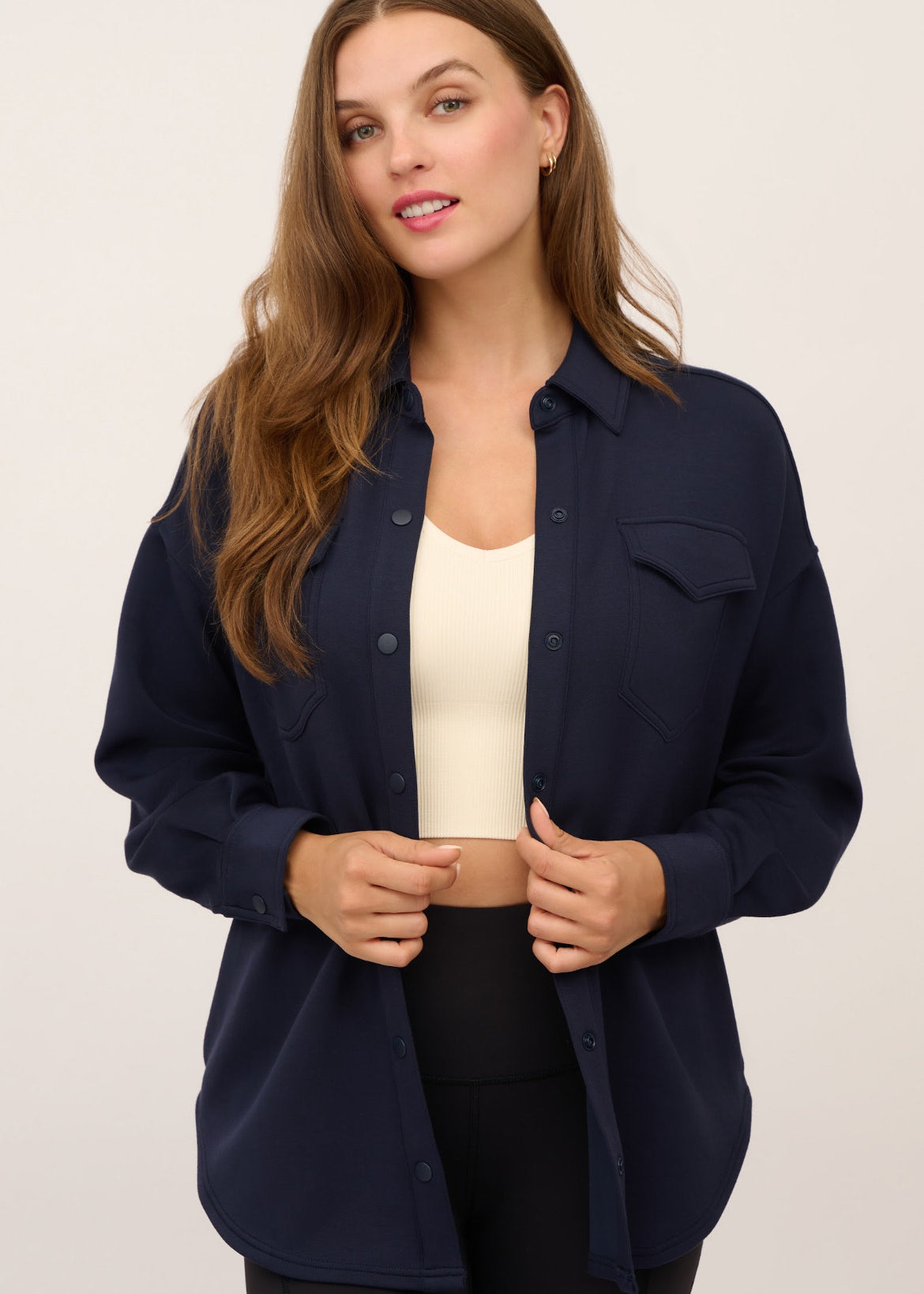 Scuba Shacket - 2 Colors! - The Nines