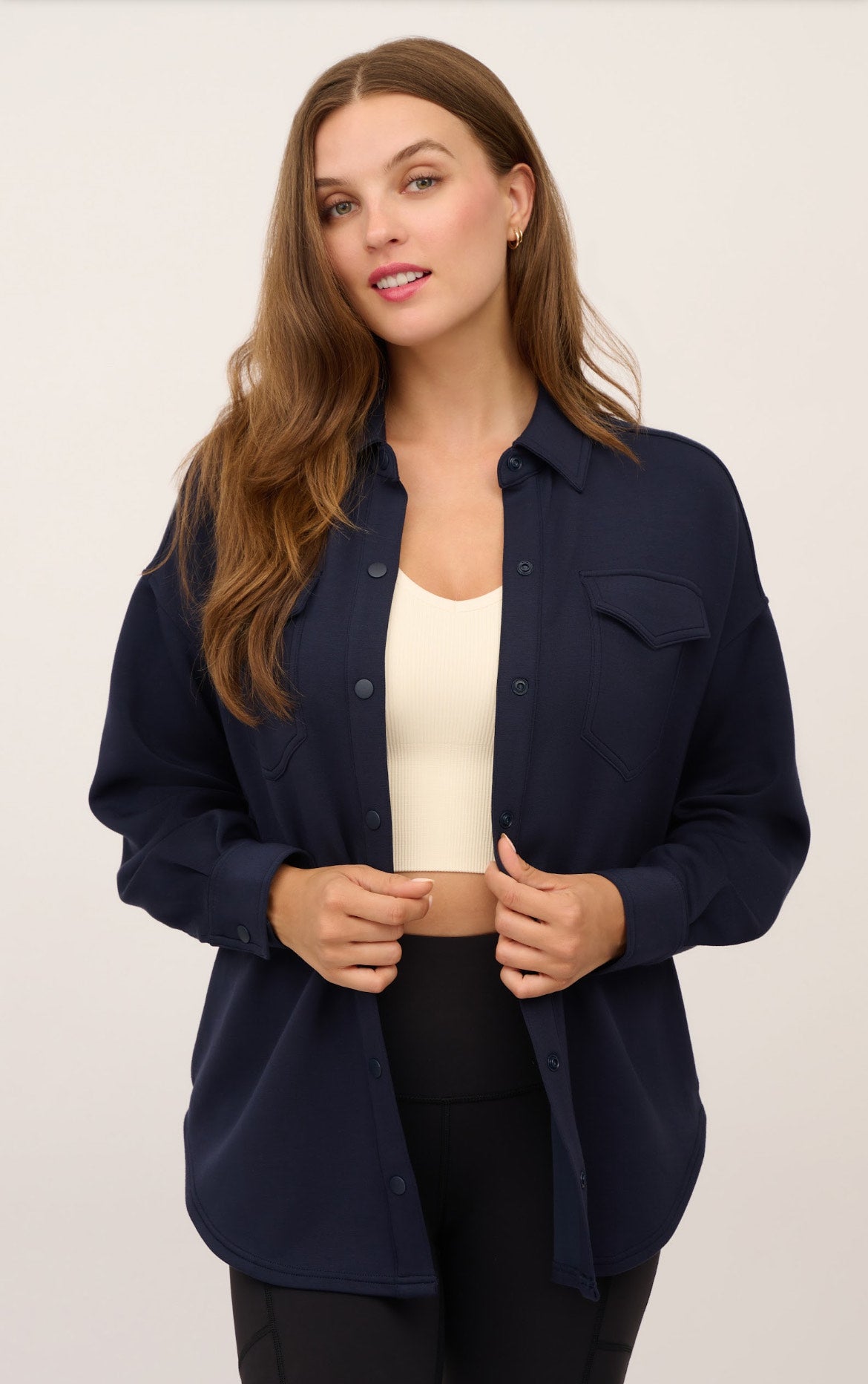 Scuba Shacket - 2 Colors! - The Nines