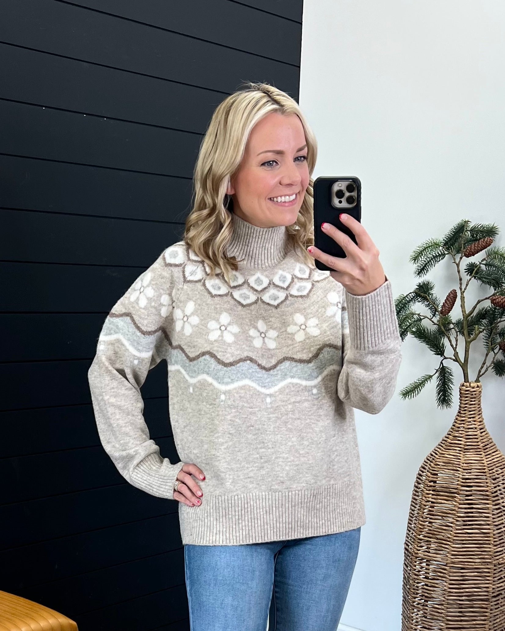 Wynter Fair Isle Sweater - The Nines