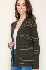 Stitched Cardigans - 4 Colors!