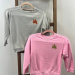 Kids Pines & Notes Sweatshirt - 2 colors! - The Nines