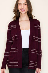 Stitched Cardigans - 4 Colors!