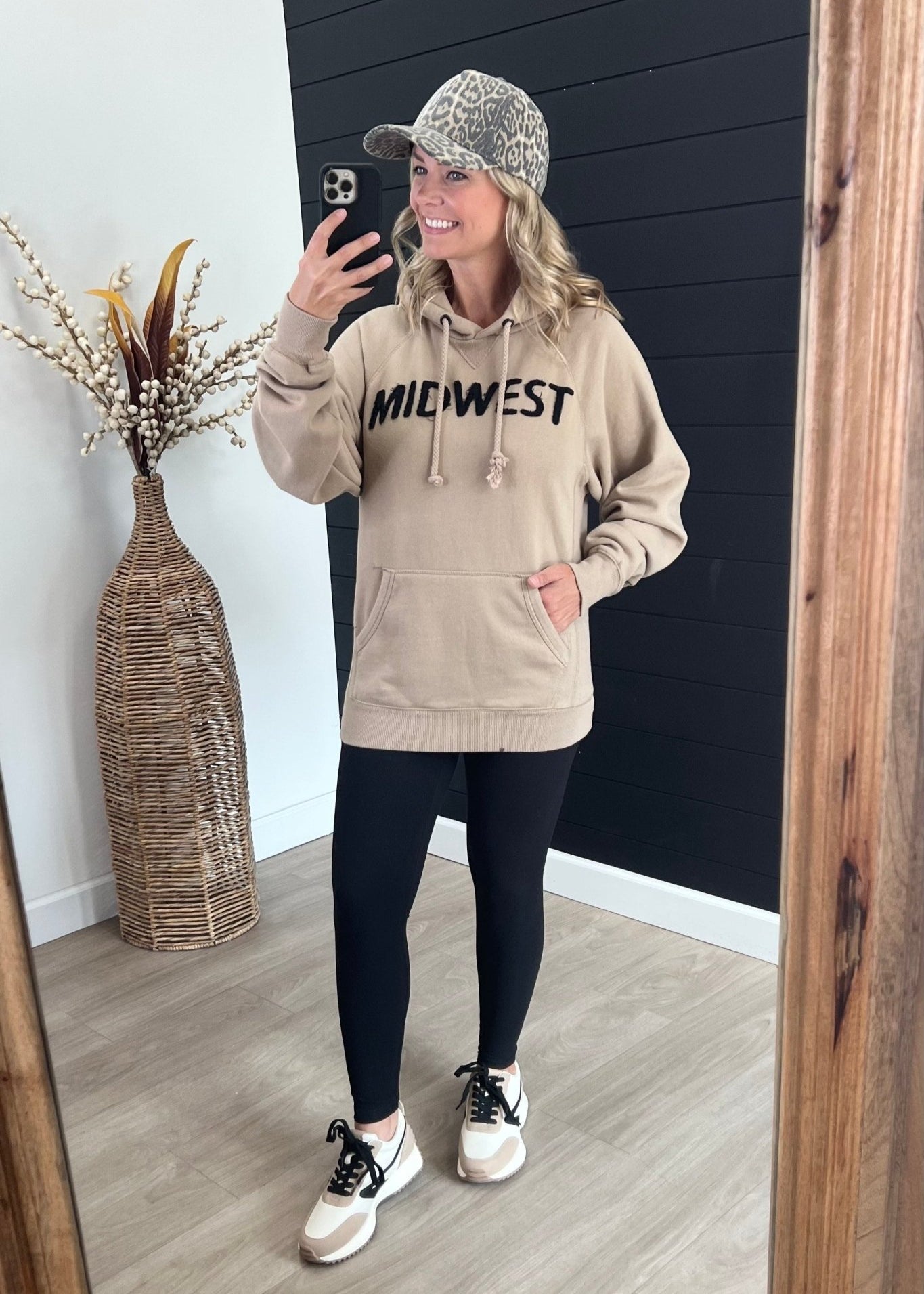 Khaki Midwest Hoodie - The Nines