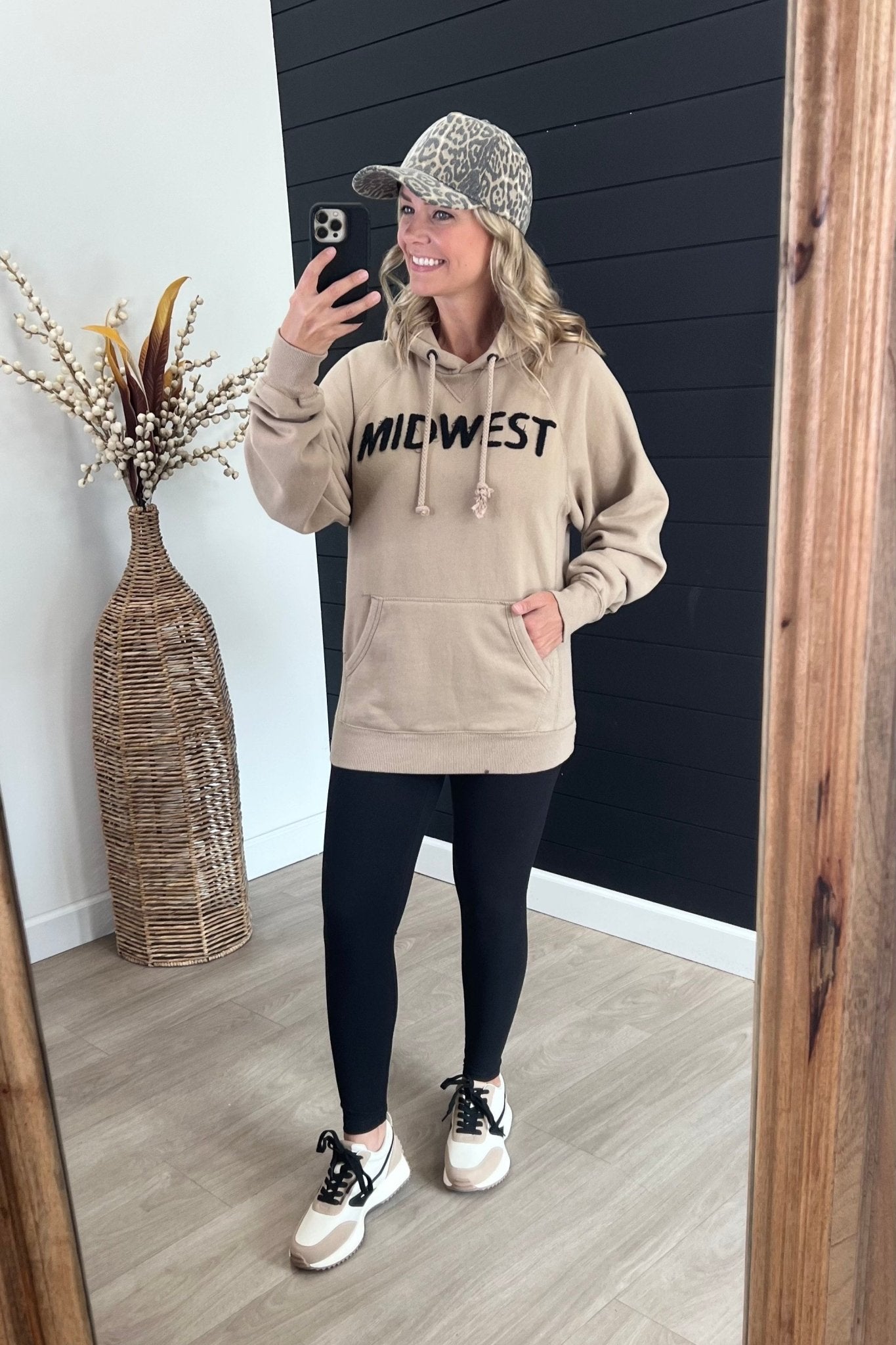 Khaki Midwest Hoodie - The Nines