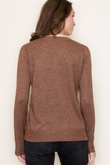 Just Like Cashmere Ribbed Hem Pullovers - 2 Colors!