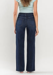 Lovervet 90’s Vintage Super High Rise Loose Dark Jeans