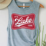 "It’s Lake Time" Tank - The Nines