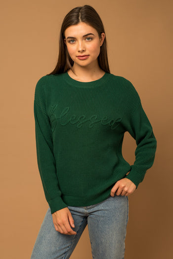 Blessed Sweater - 2 Colors!