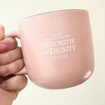 Pink "I love you Mom Prov. 31:25" Mug - The Nines