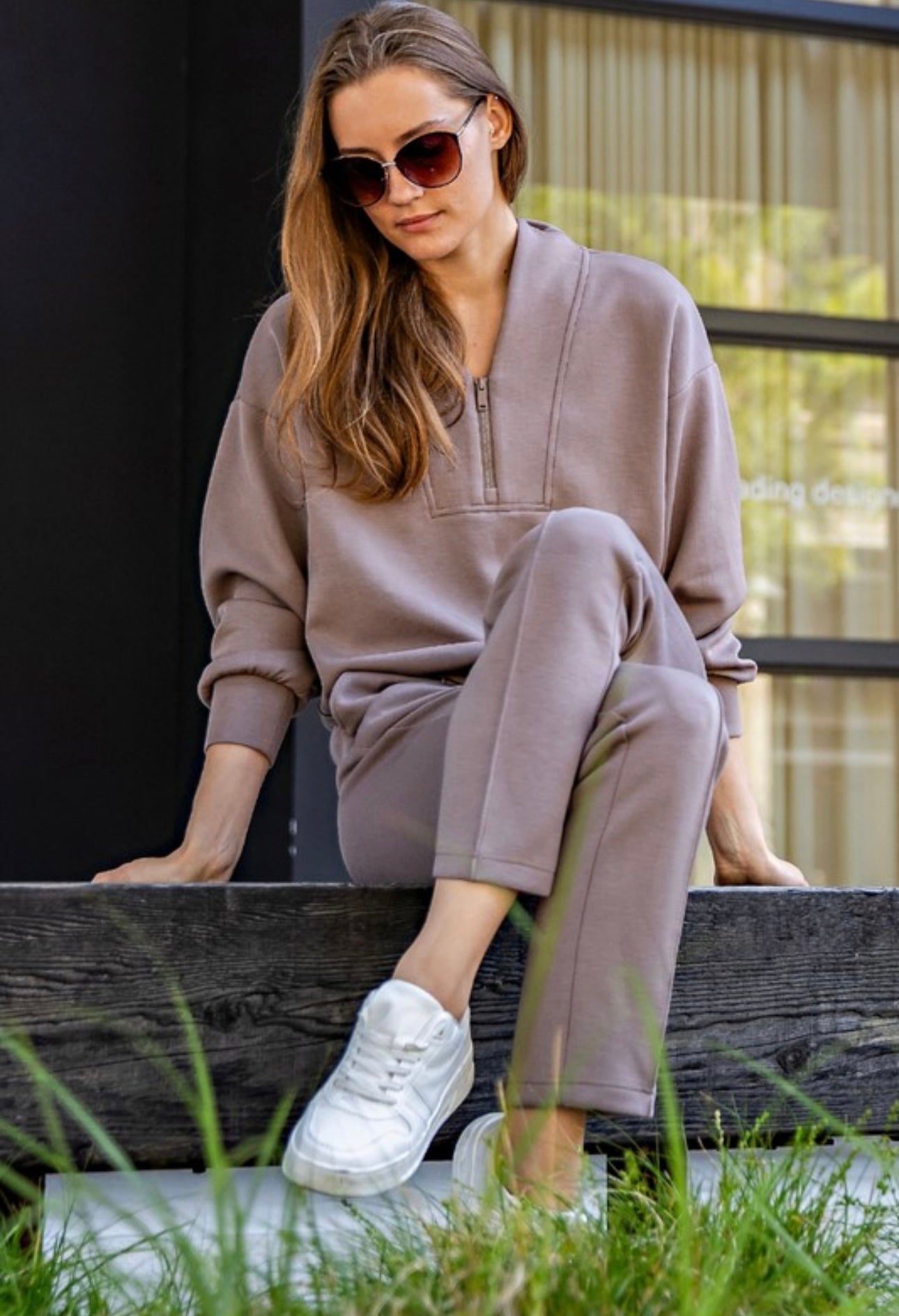 Luxe Scuba Half Zip Pullovers - 7 Colors! - The Nines